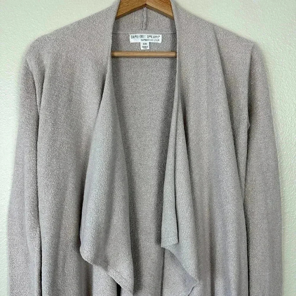 Barefoot Dreams Bamboo Chic Lite Knit Cardigan Sweater Loungewear Small / Medium - Picture 4 of 6